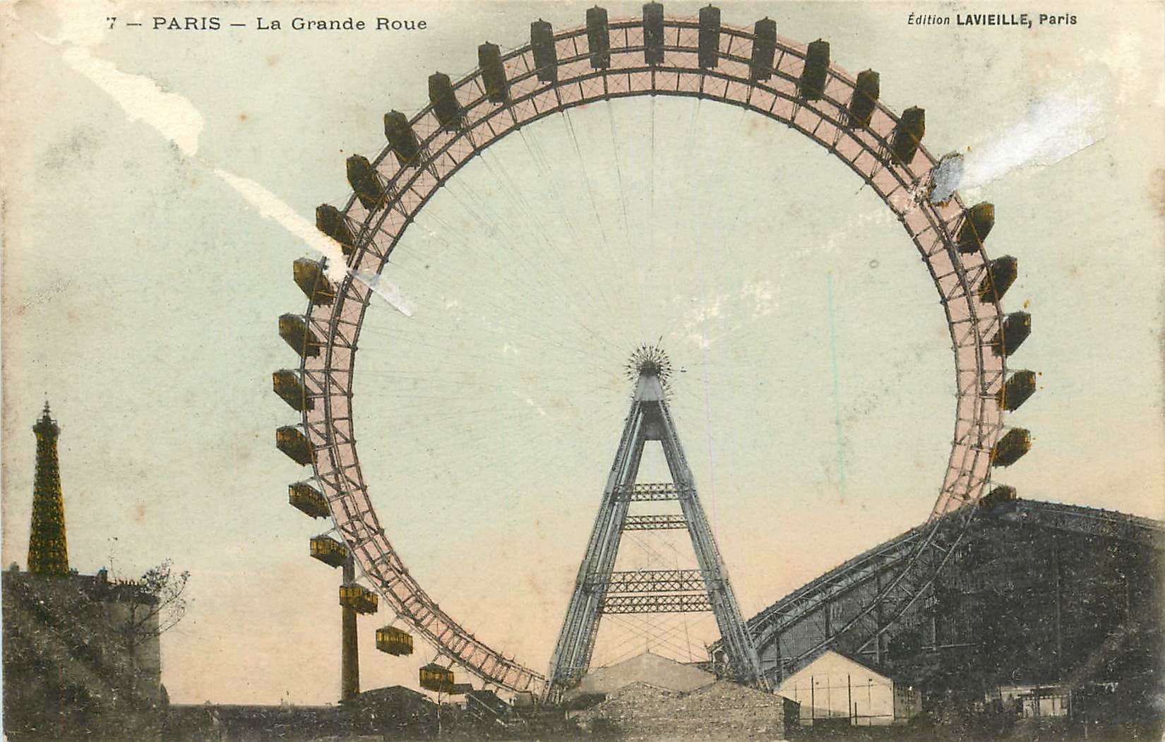 CPA Paris la Grande Roue 