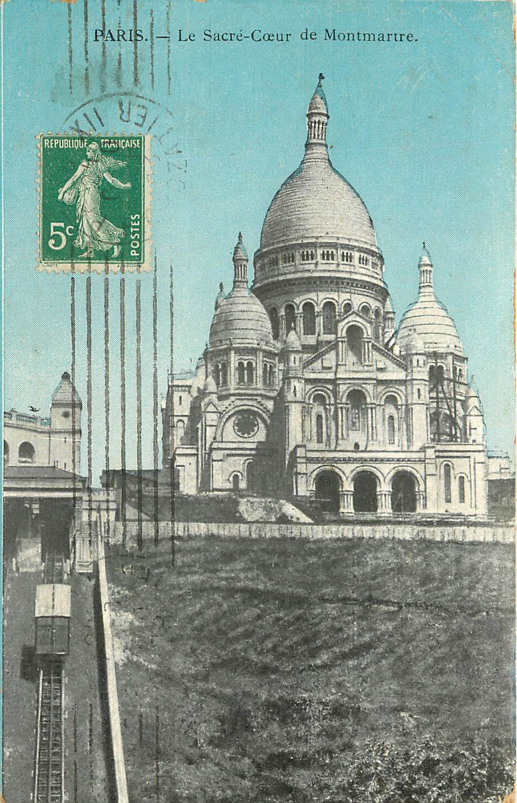 CPA Paris Le Sacre Coeur de Montmartre 