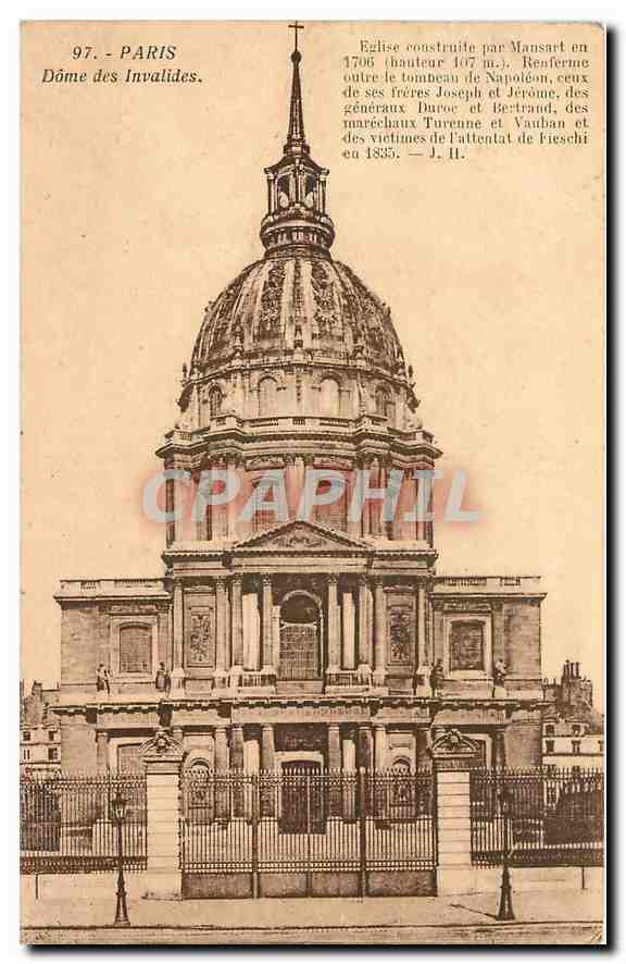 CPA Paris Dome des Invalides 