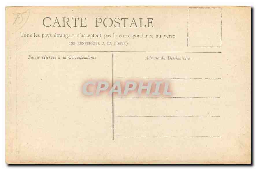 CPA Collection petit Journal Paris le Pantheon  — Rückseite