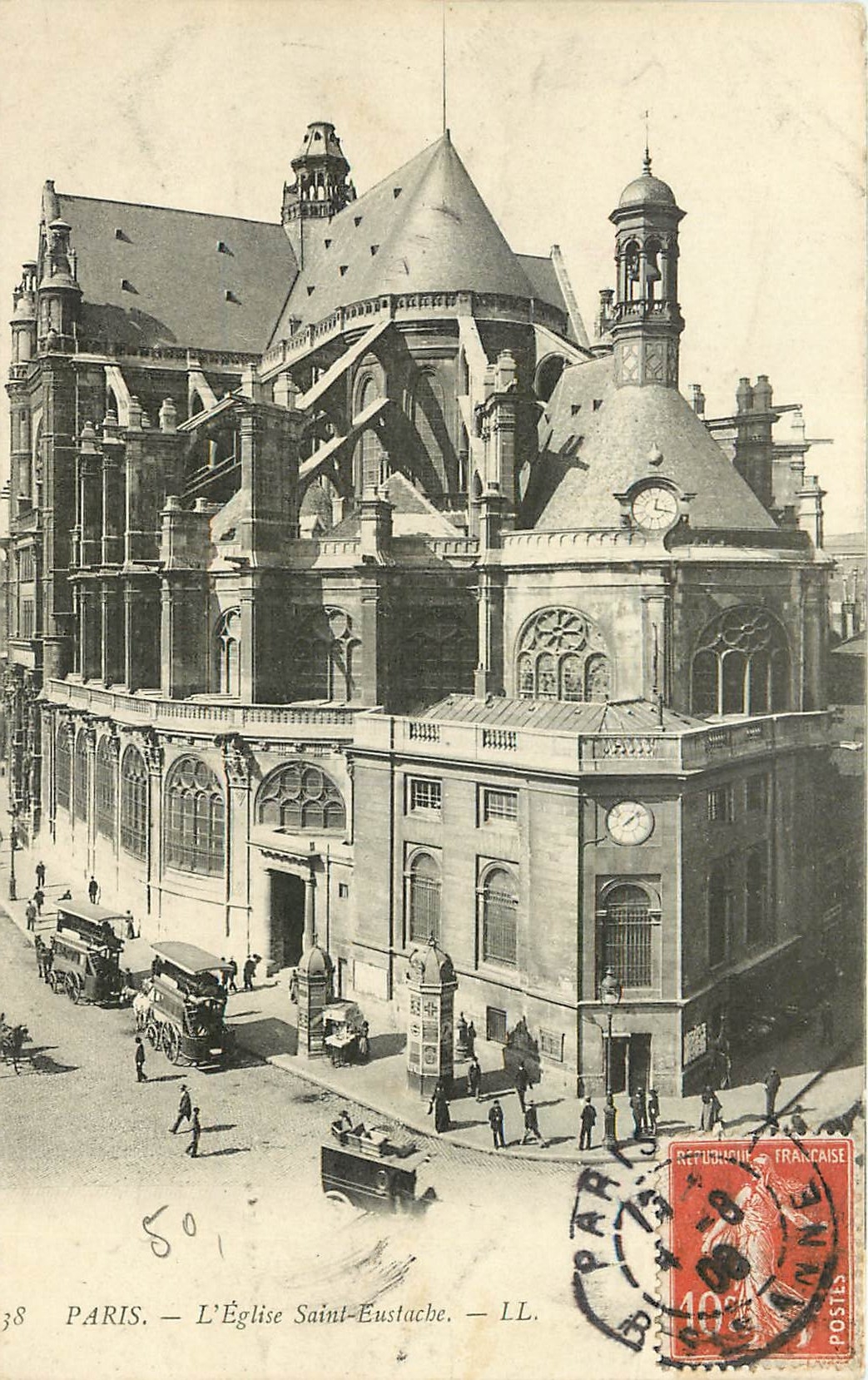 Paris — L'Église Saint-Eustache — LL.