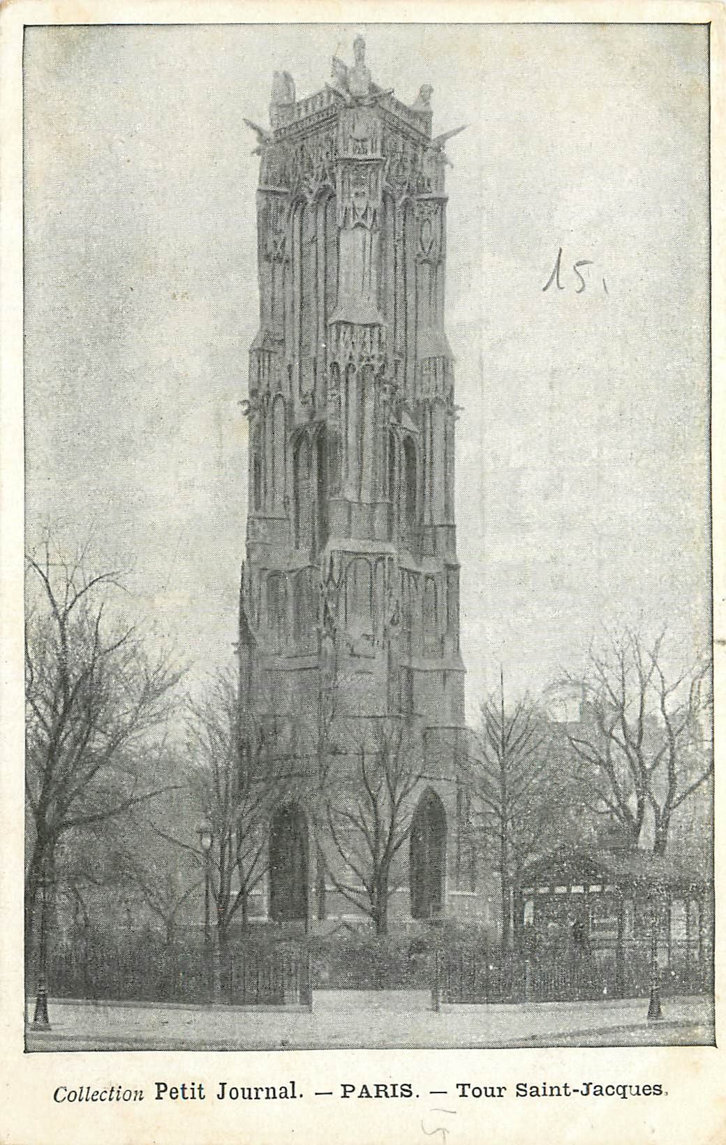 CPA Collection petit Journal Paris Tour Saint Jacques 