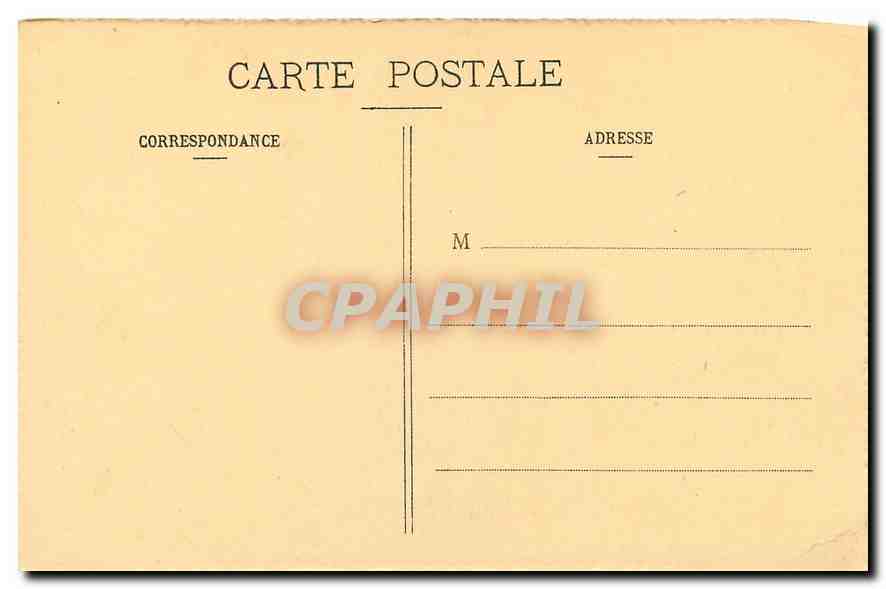 CPA Ecole Massillon Paris le pere de Tobie donant ses instructions a son fils  — Verso
