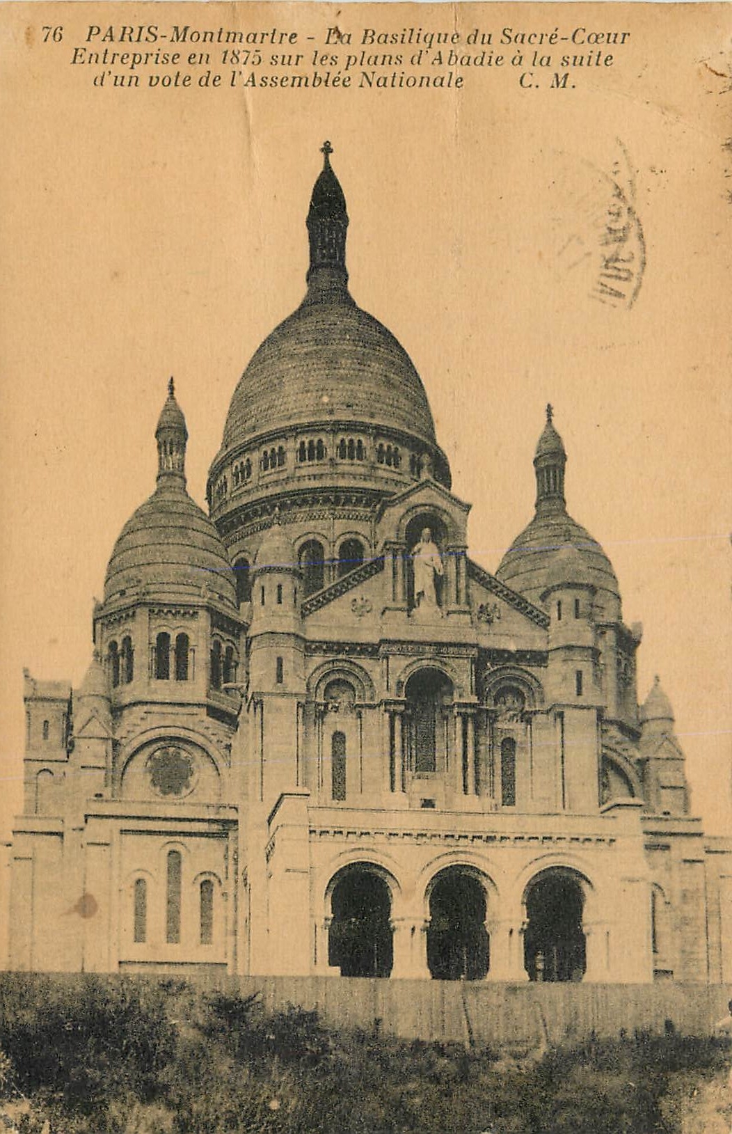 CPA Paris Montmartre la Basilique du Sacre Cieur 