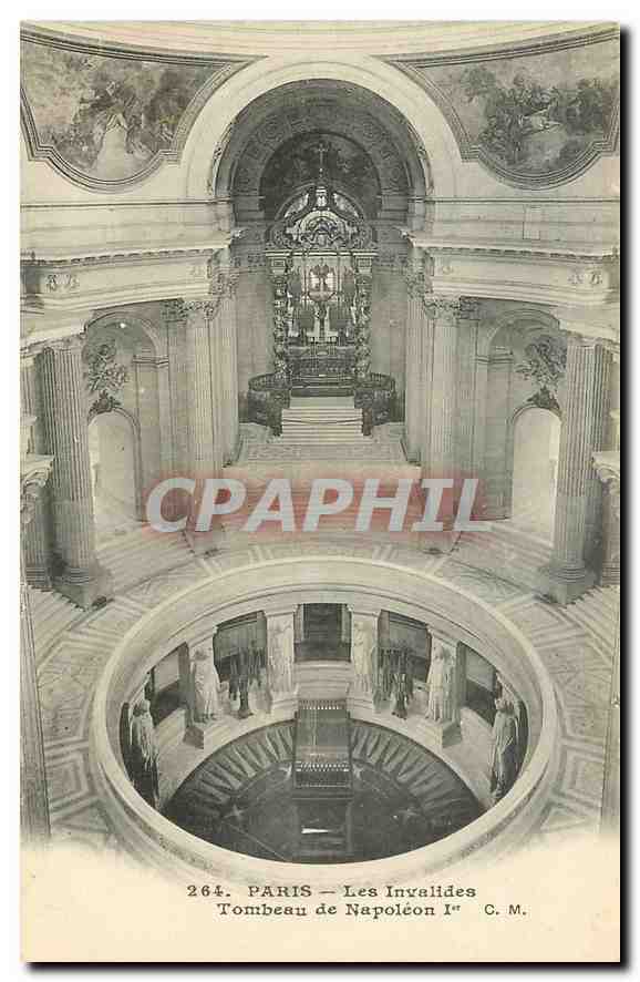 CPA Paris les Invalides Tombeau de Napoleon Ier 