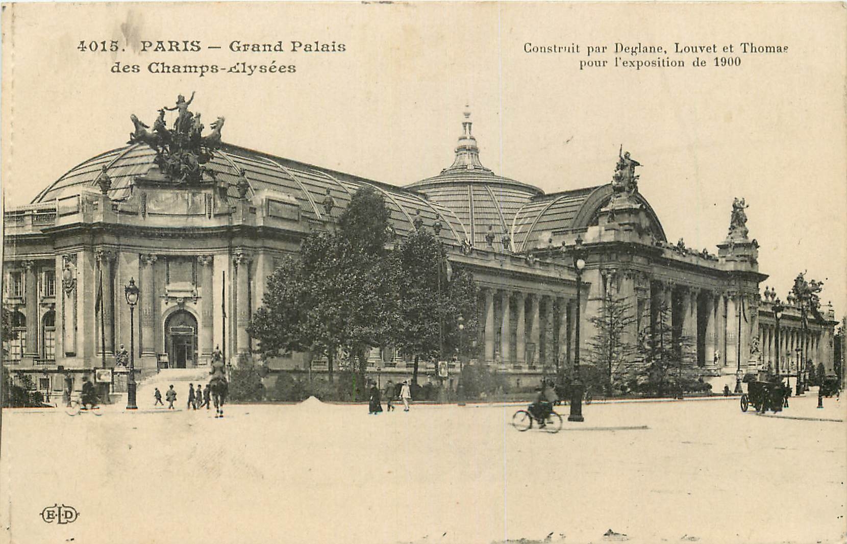 CPA Paris Grand Palais des Champs Elysees 