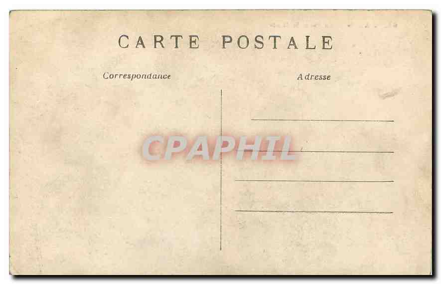 CPA Paris La Porte St Denis  — Rückseite