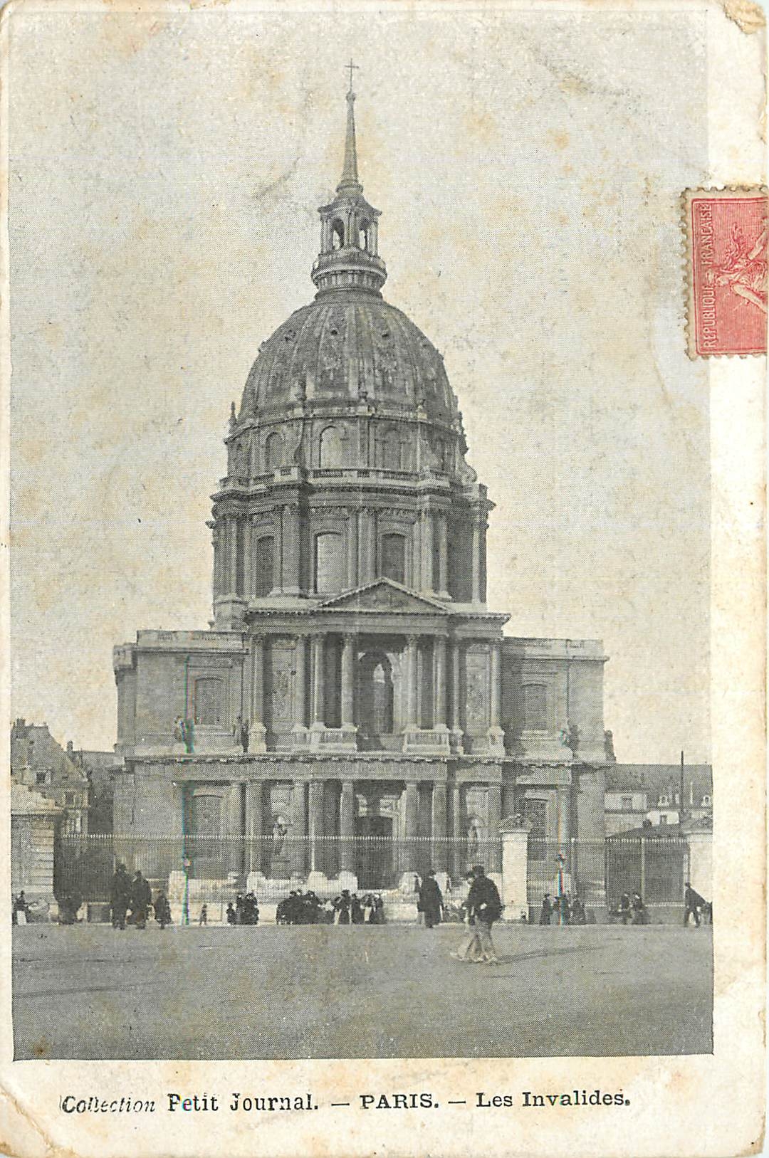 CPA Collection petit Journal Paris Les Invalides 