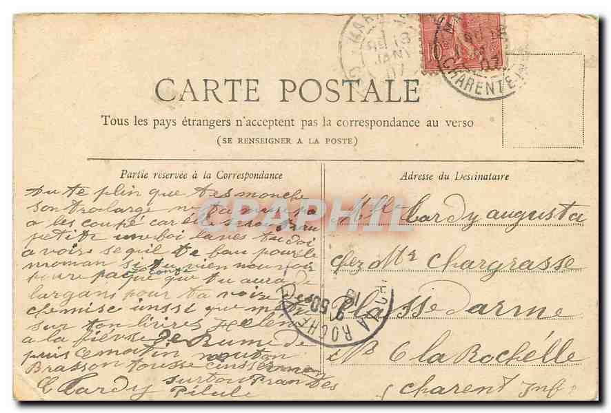 CPA Collection petit Journal Paris Les Invalides  — Rückseite