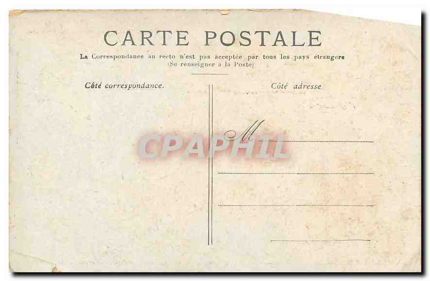 CPA Paris Le Jardin du Luxembourg  — Rückseite