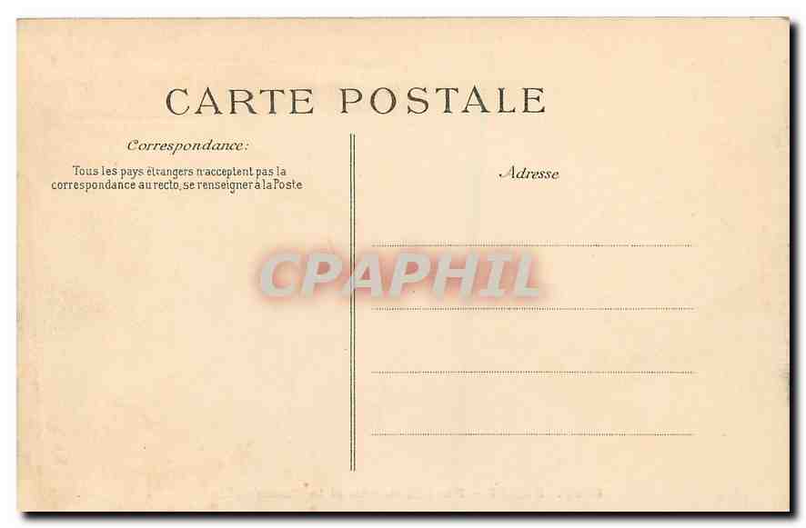 CPA Paris Parc Monceau et la Naumechie  — Rückseite