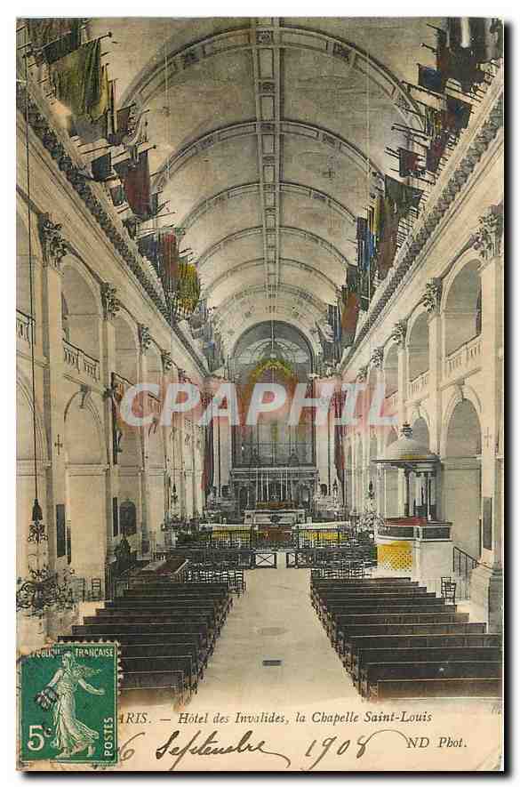 CPA Paris Hotel des Invalides la Chapelle Saint Louis 