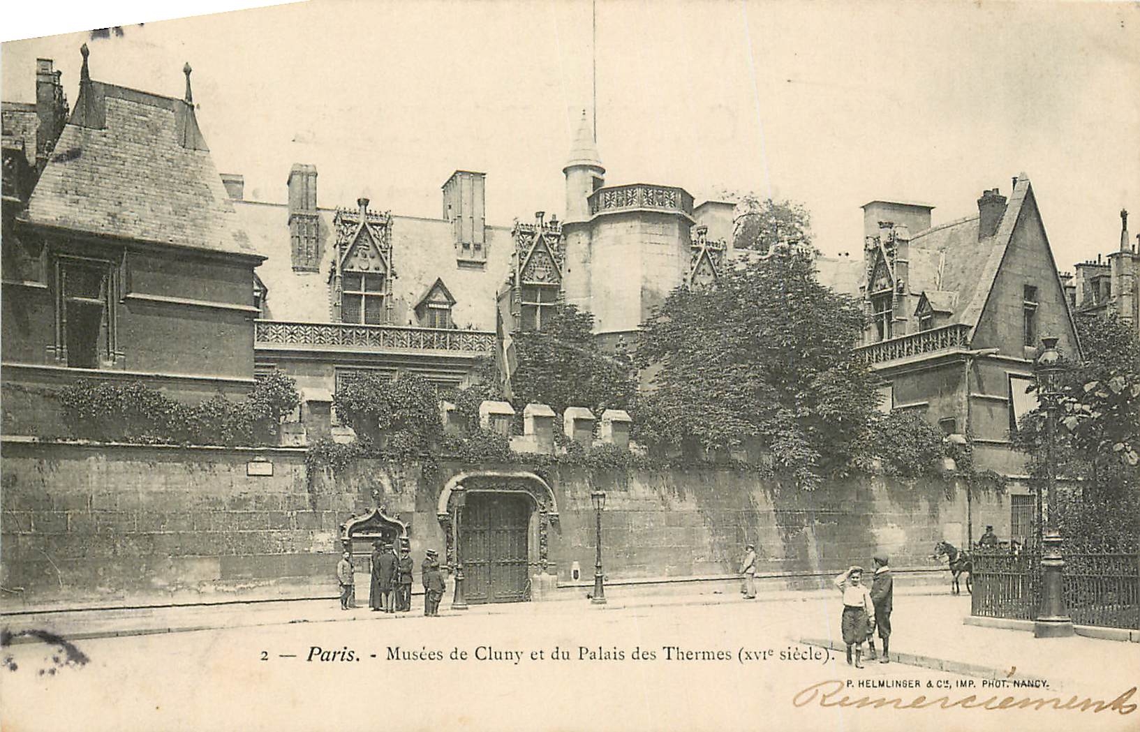 CPA Paris Musees de cluny et du Palais des Thermes 