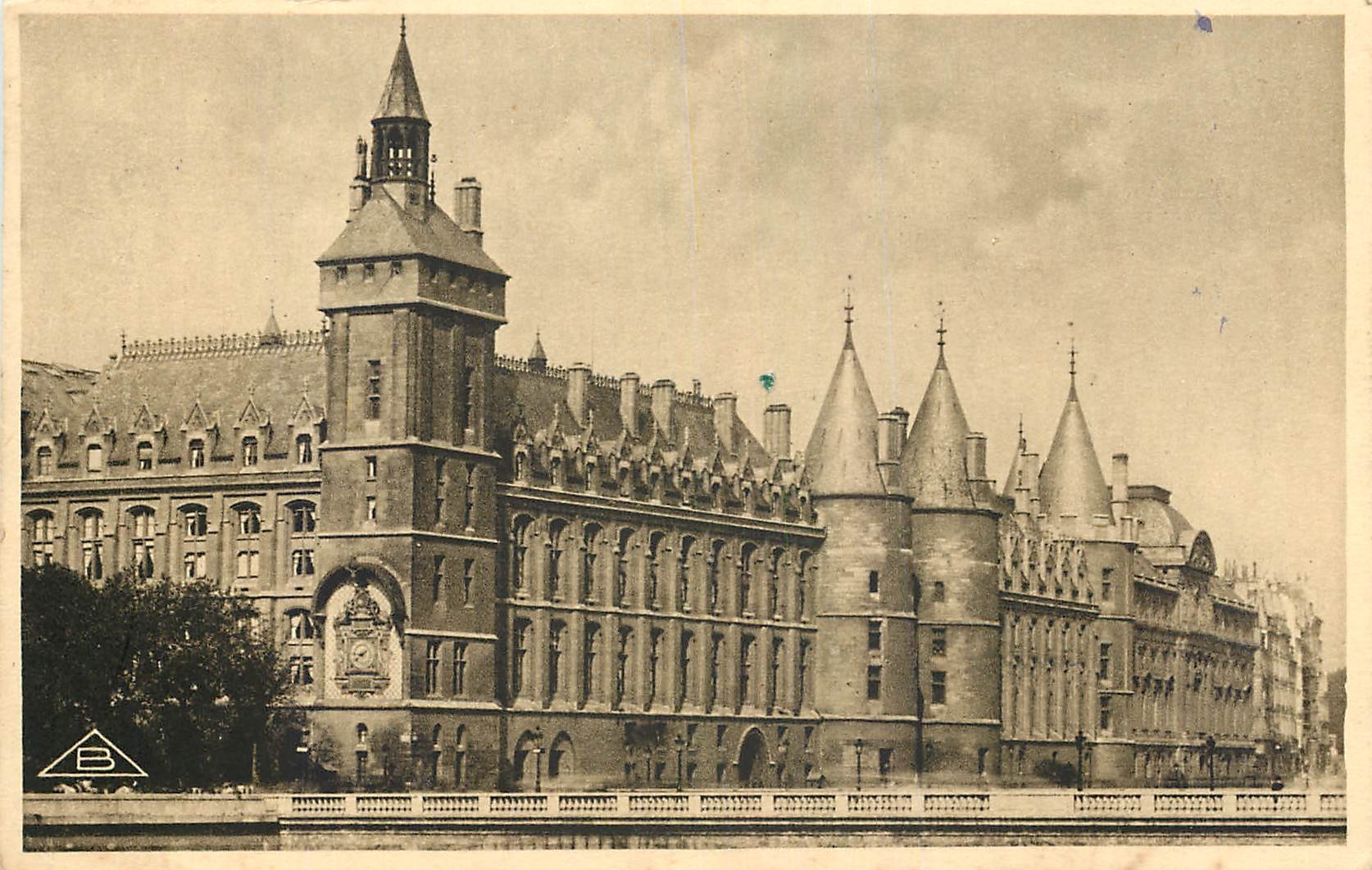 CPA Vues de Paris Palais de Justice 