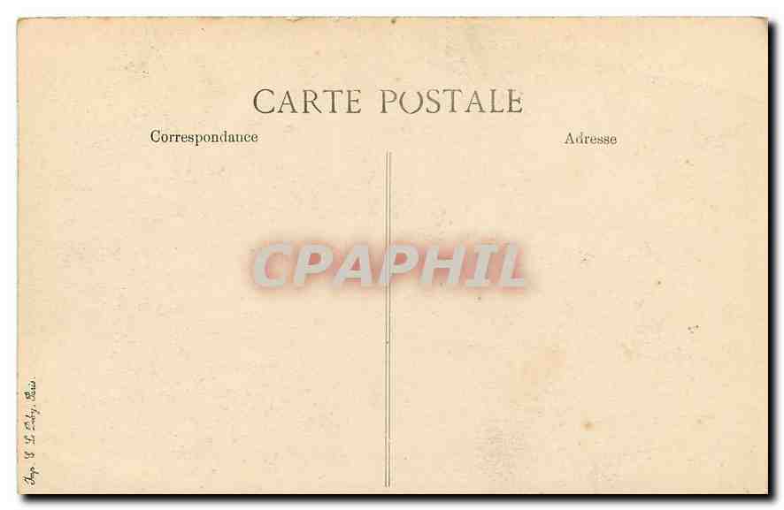 CPA Paris la Trinite Style Rennaisance  — Rückseite