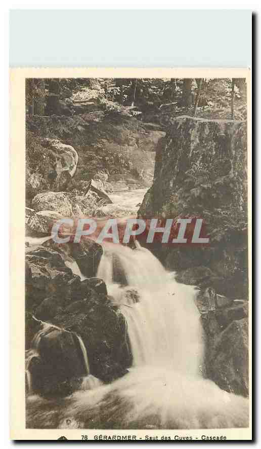 CPA Gerardmer Saut des Cuves Cascade 