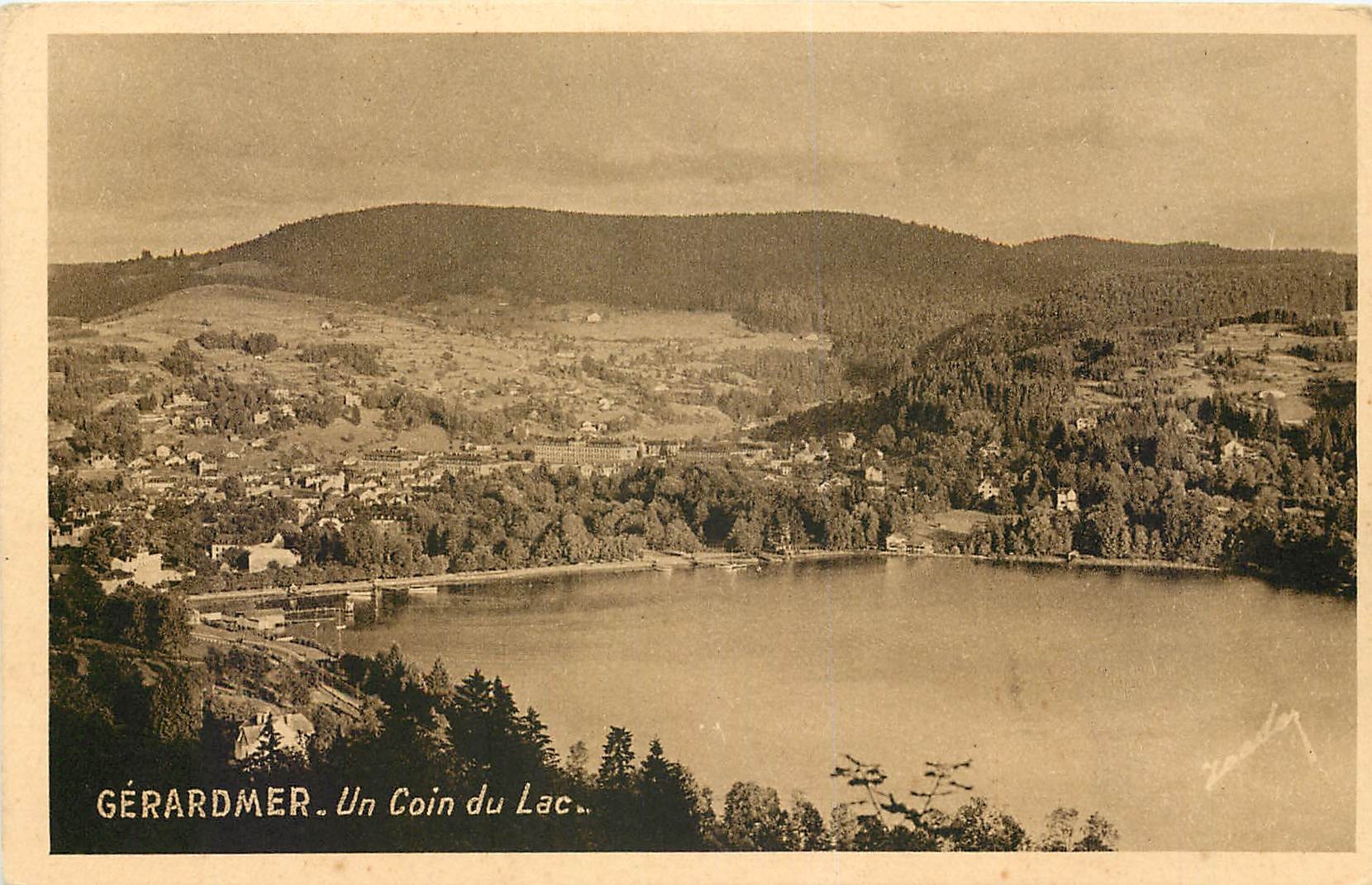 CPA Gerardmer Un Coin du Lac 