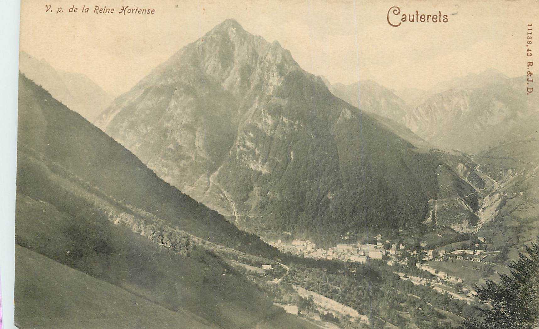 CPA V. p. de la Reine Hortense Cauterets 