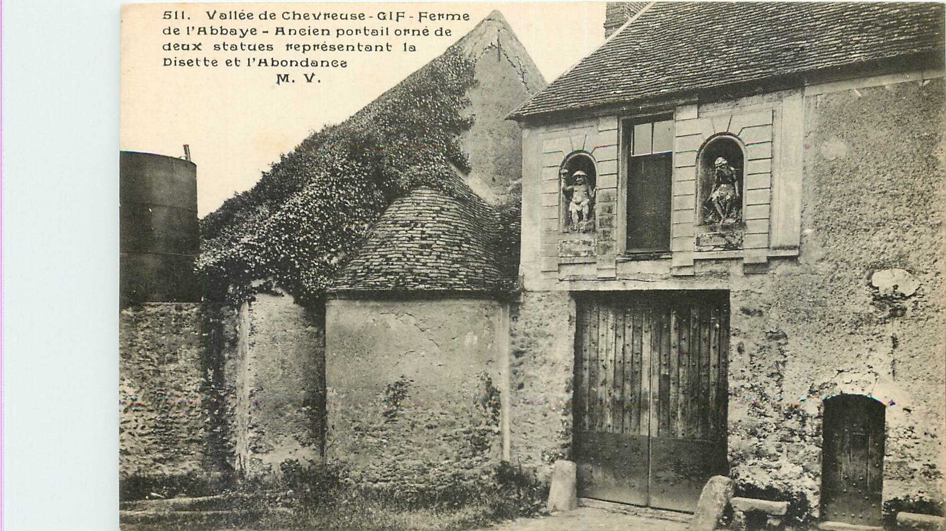 CPA Vallee de Chereruse GIF Ferme de l'Abbaye 