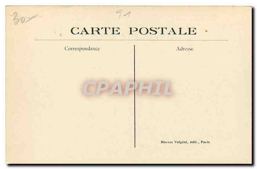 CPA Vallee de Chereruse GIF Ferme de l'Abbaye  — Rückseite