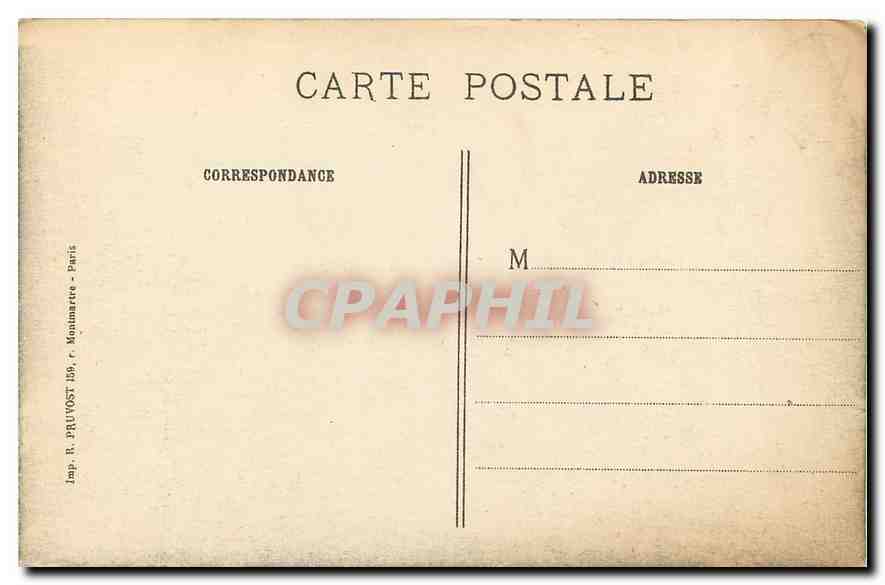 CPA La Guerre 1914-15-16 Albert Somme Ferme d'Hozel Militaria — Back