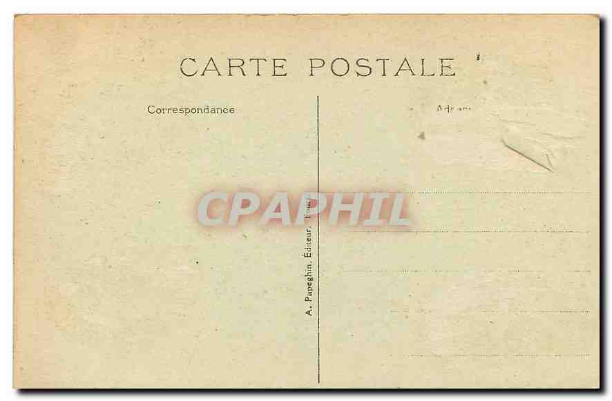 CPA Azay le Rideau Le Chateau National Mon hist La Facade principale  — Verso