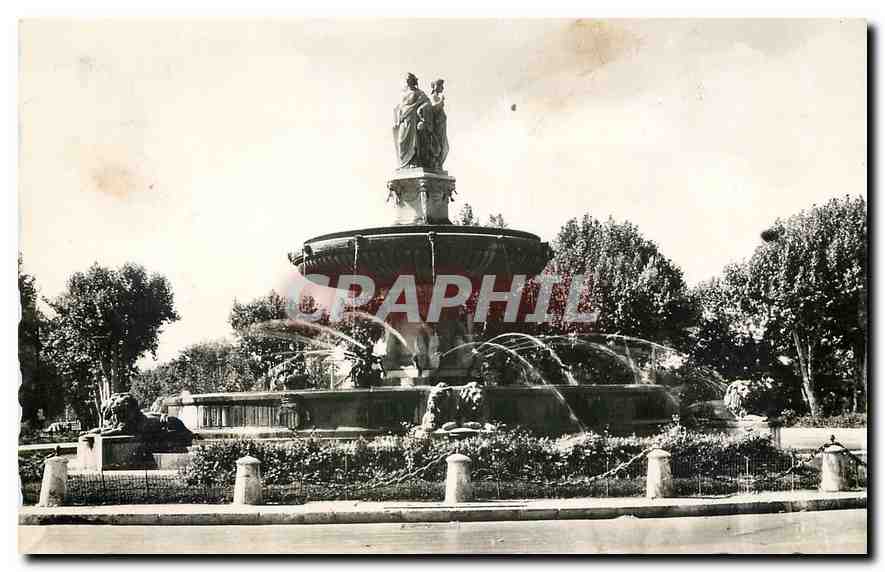 La Grande Fontaine — Aix-en-Provence (XIXe s.) — Société des Éditions de France