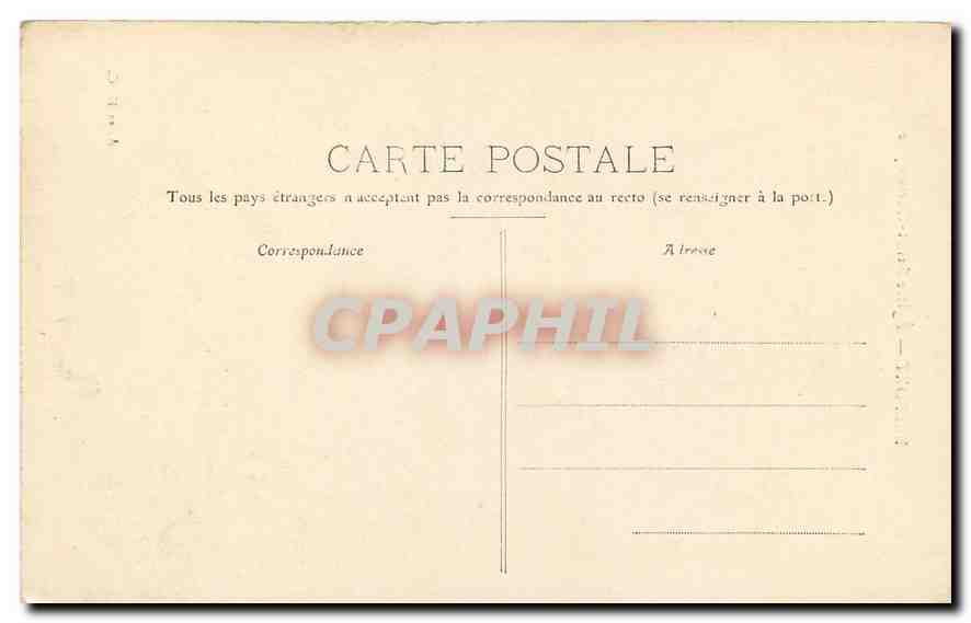 CPA Belfort Eglise Saint Christophe  — Rückseite