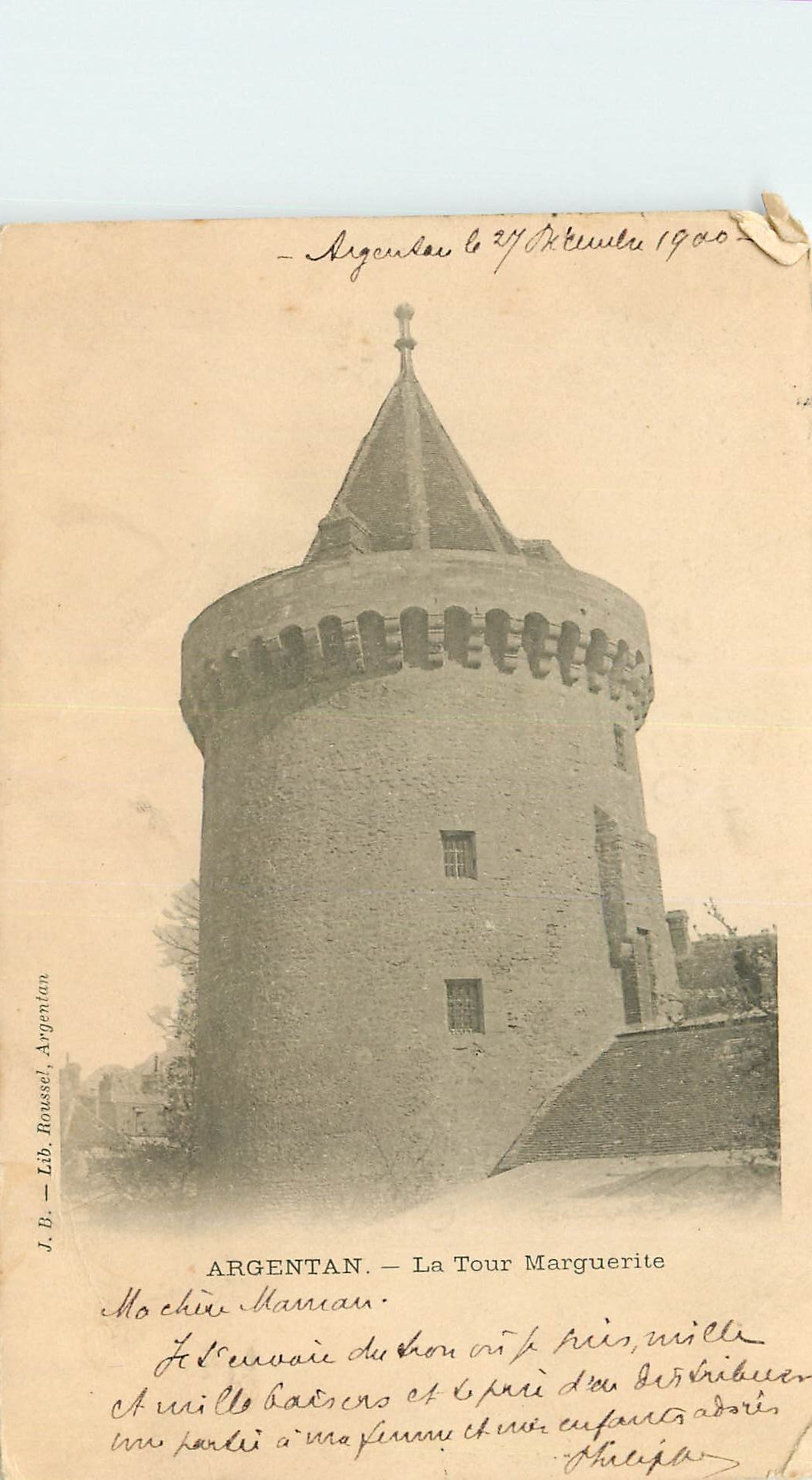 CPA Argentan La Tour Marguerite 