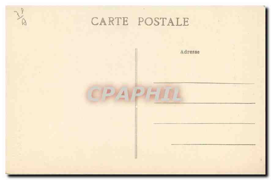 CPA Montfort Famaury S et O Tour d'Anne de Bretagne  — Rückseite