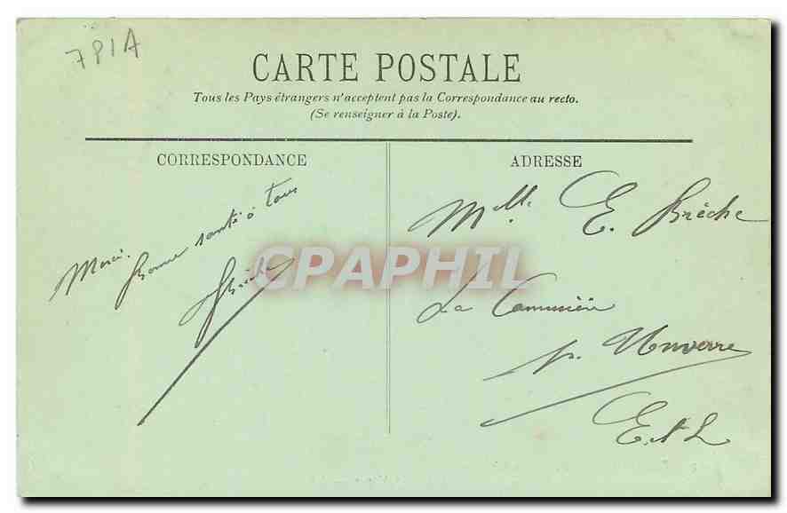 Rambouillet — Le Château. Le Cabinet de travail du Président de la République — LL. — Reverso