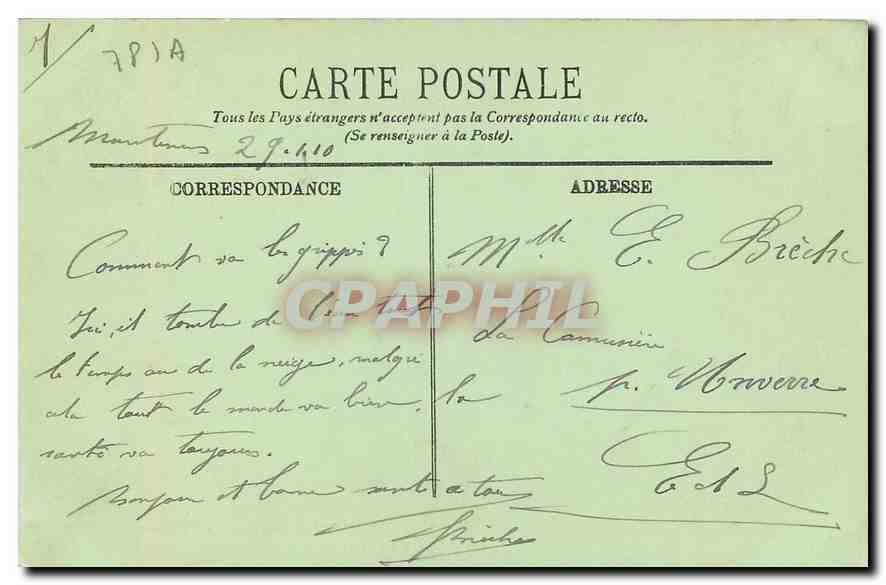 Rambouillet — Le Château. Cabinet de travail du Président de la République — LL — Reverso