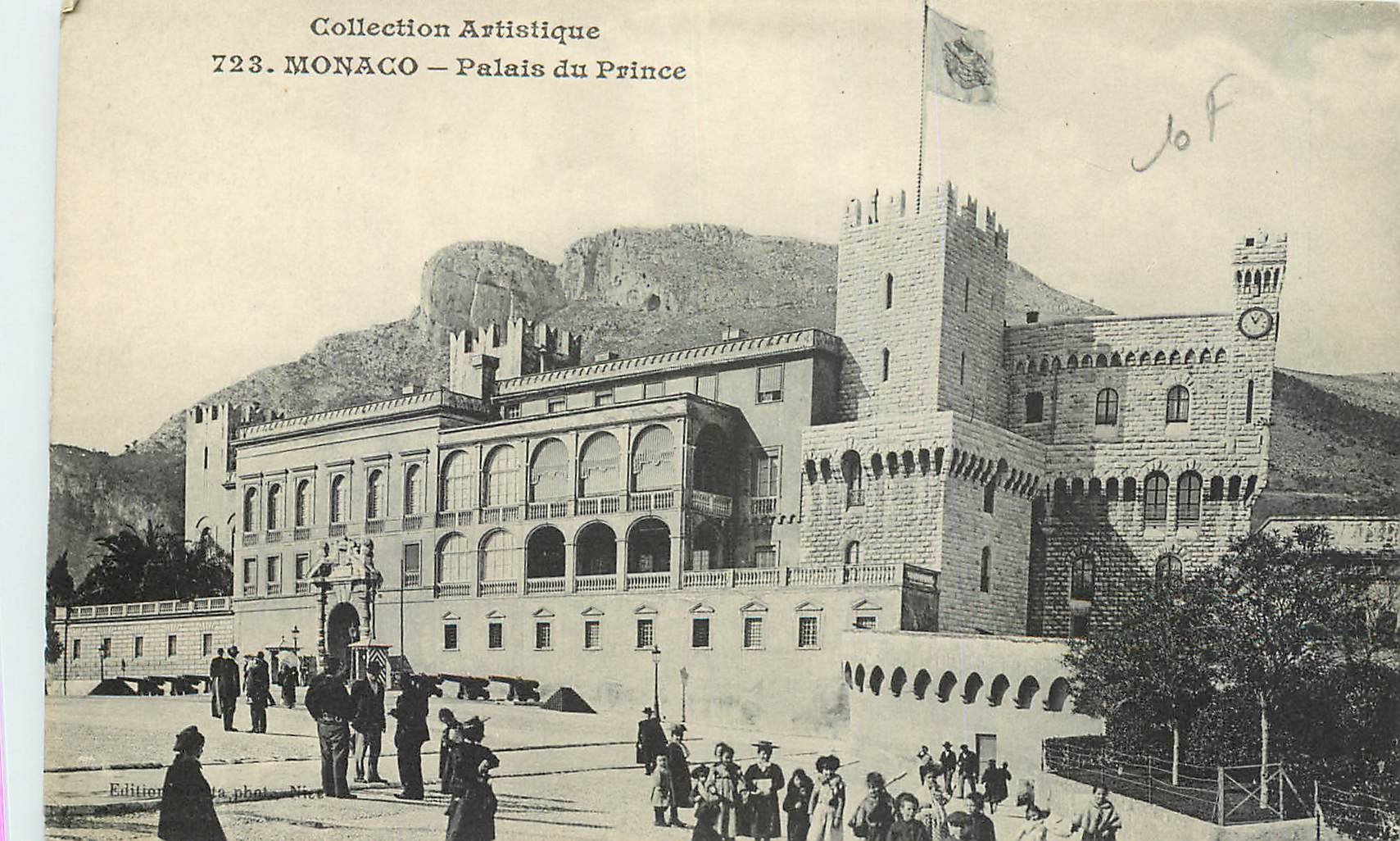 CPA Collection Artistique Monaco Palais du Prince 
