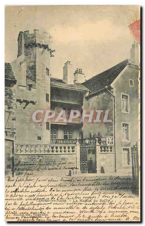 CPA Luxeuil les Bains La Maison du Bailly 