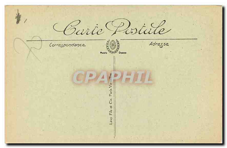 CPA Luxeuil les Bains Le Cloitre  — Verso