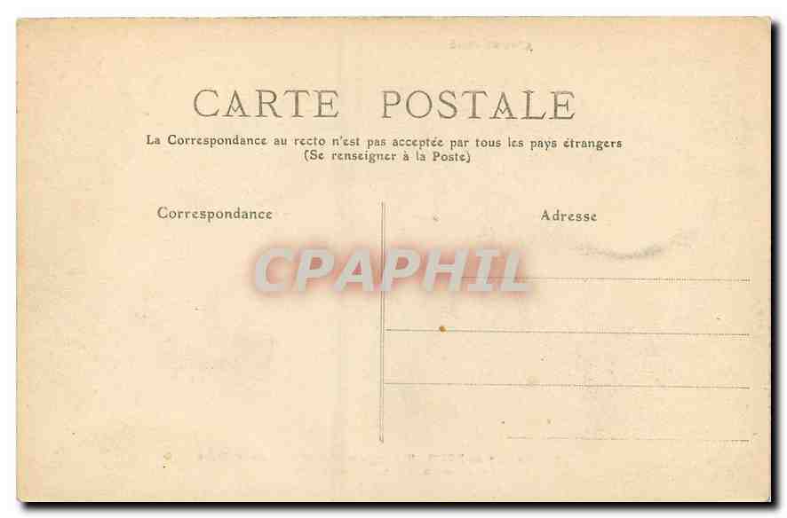 CPA L'Auvergne Le Puy de Dome Vue prise au Croisement de la Route de la Barraque et du Col de Ceyssa — Verso