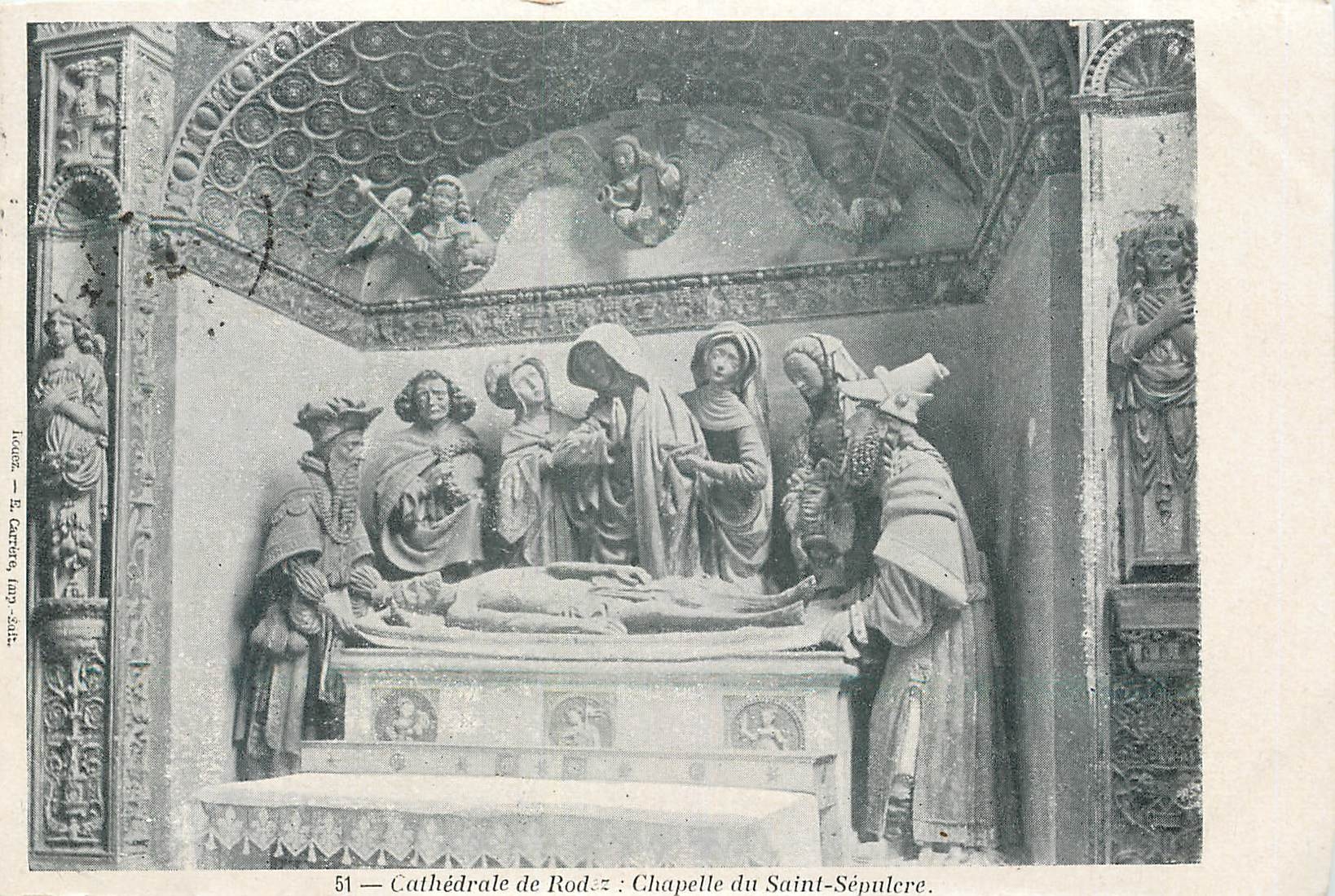 CPA Cathedrale de Rod Chapelle du Saint Sepulcre 