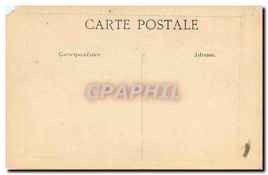CPA Stalles de la Cathedrale de Rodez  — Rückseite