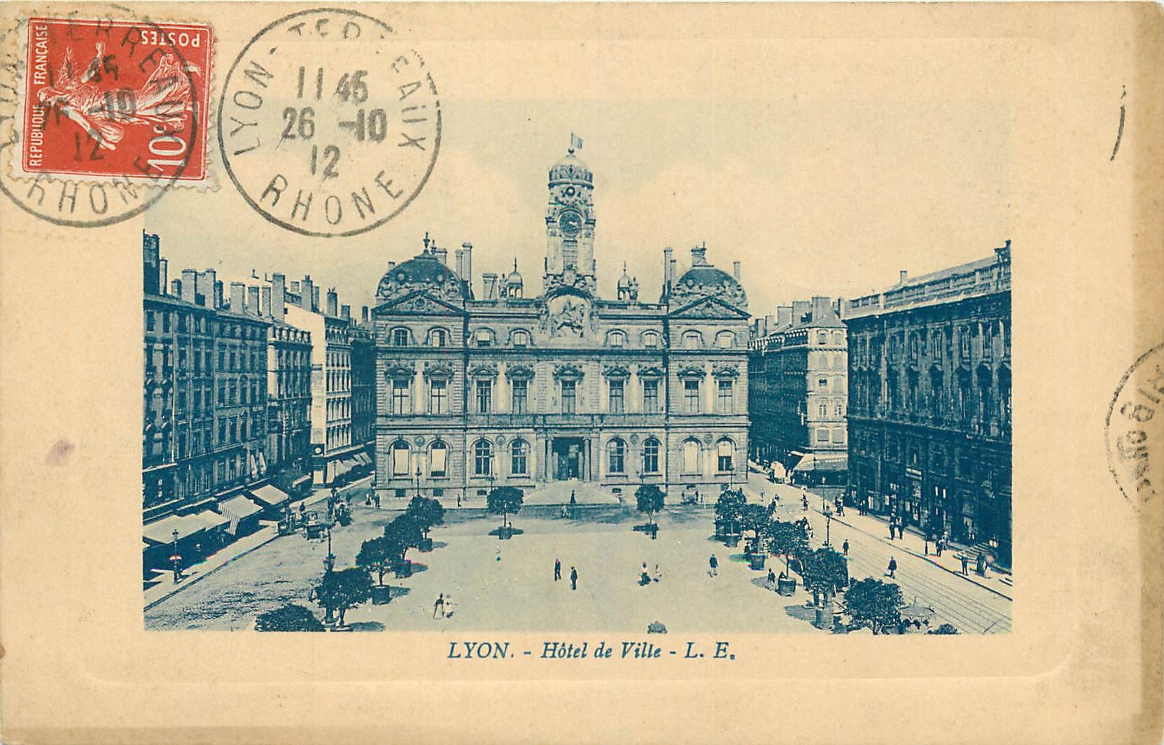 CPA Lyon Hotel de Ville 