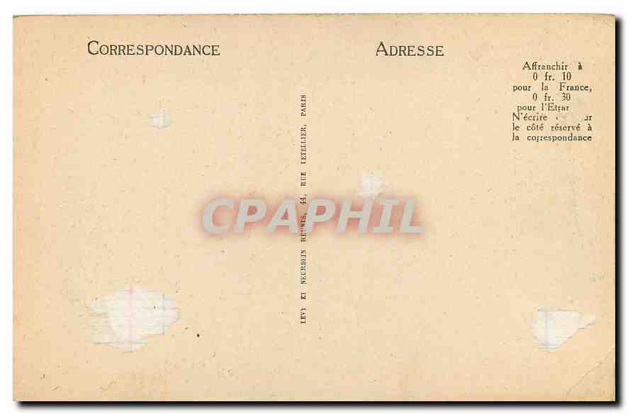 CPA Paris Notre Dame Bas cote de Choeur  — Rückseite