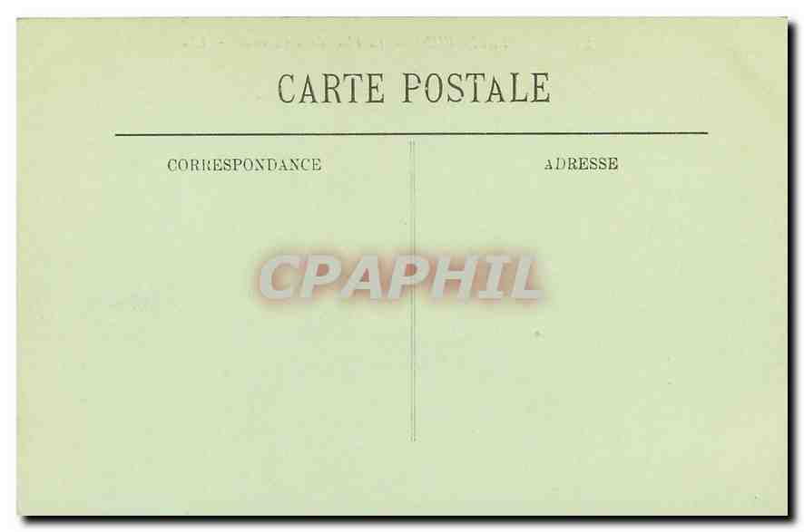 CPA Paris La Place de la Concorde  — Rückseite