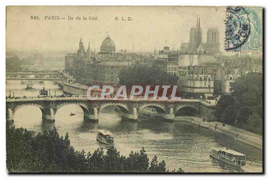 CPA Paris Ile de la Cite 