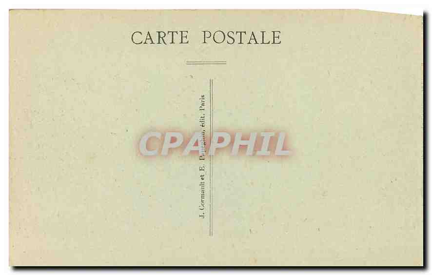 CPA Paris Place de la Bastille et Colonne de Juillet  — Rückseite