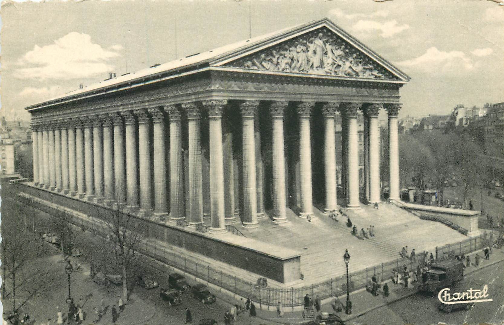 CPA Paris Eglise de la Madeleine 