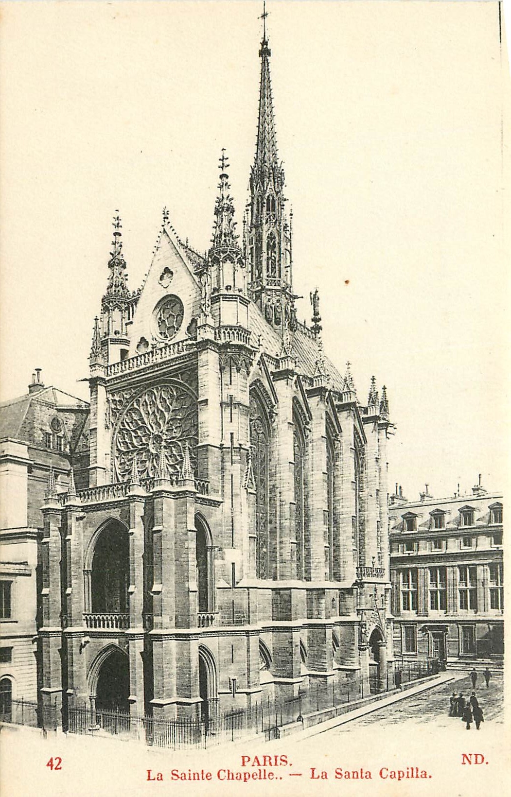 CPA Paris La Sainte Chapelle 