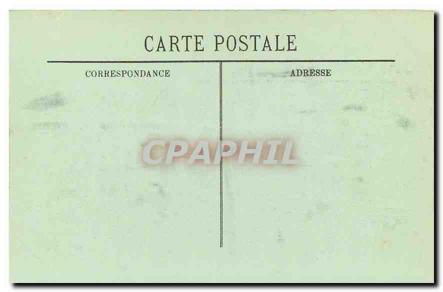 CPA Paris Vue generale du Louvre  — Rückseite