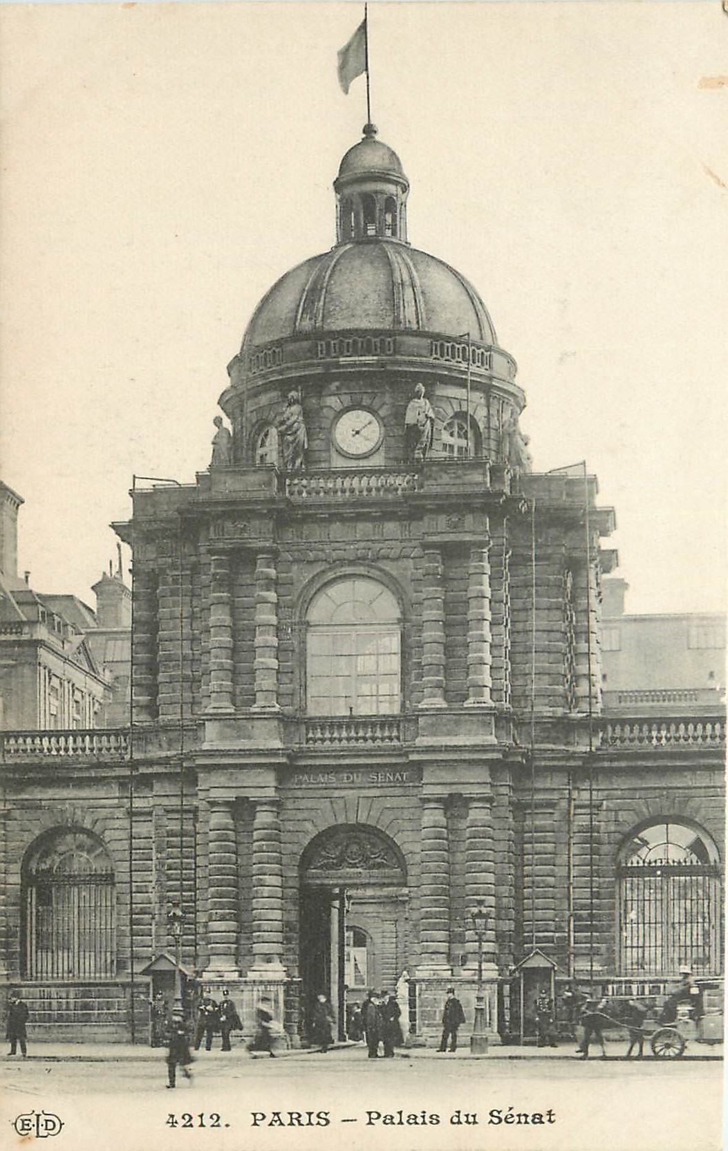 CPA Paris Palais du Senat 