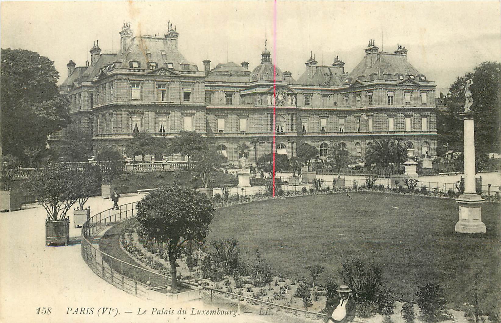 CPA Paris Le Palais du Luxembourg 