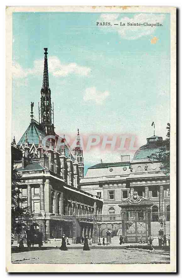 CPA Paris La Sainte Chapelle 