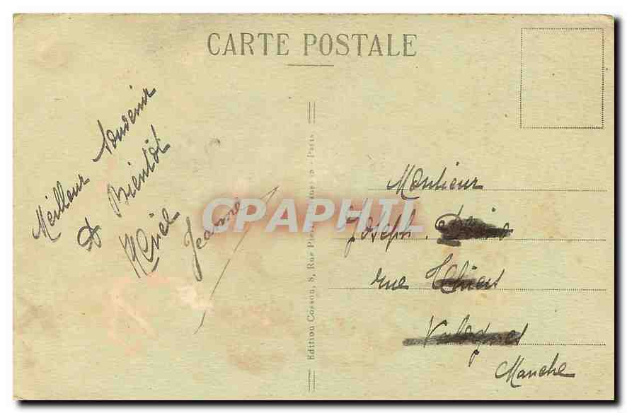 CPA Paris La Tour Saint Jacques  — Verso